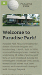 Mobile Screenshot of golfparadisepark.com